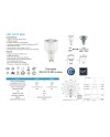 BOMBILLA LED - GU10 - 9W – 4000K  -  820 LM